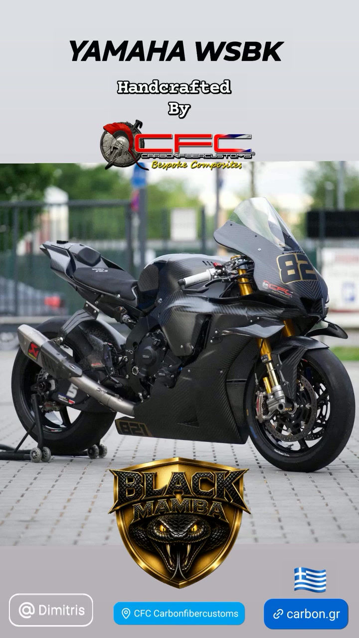 Thumbnail: Yamaha R1 WSBK Carbon Fiber Bodykit