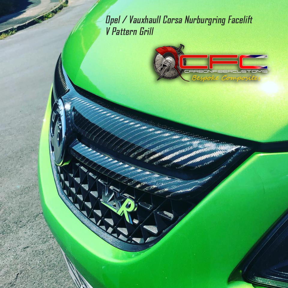 Thumbnail: Opel Corsa Nurburgring Carbon Fiber Grill