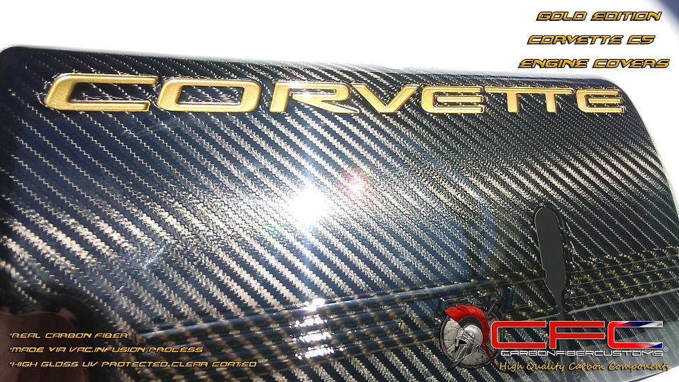 Thumbnail: Corvette C5 Carbon Fiber Engine Covers