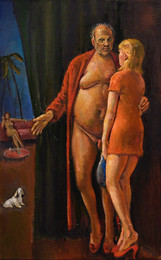 Nice to Meet you Mr. Weinstein 35"x 21 3/4"