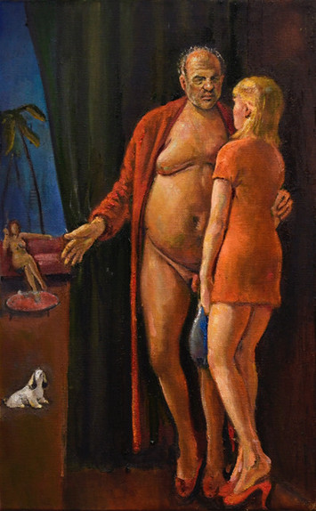 Nice to Meet you Mr. Weinstein 35"x 21 3/4"