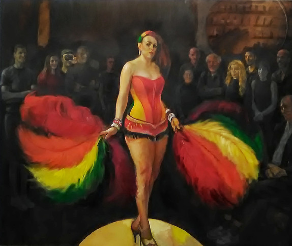 "Darlinda Darlinda" 60x72 2019
