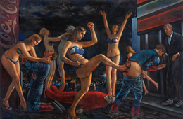 Woman Worrior 1. 55"x80" 2020