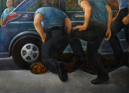 Floyd. 69" x 50"