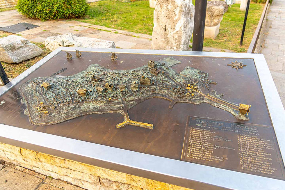Relief model of Nessebar