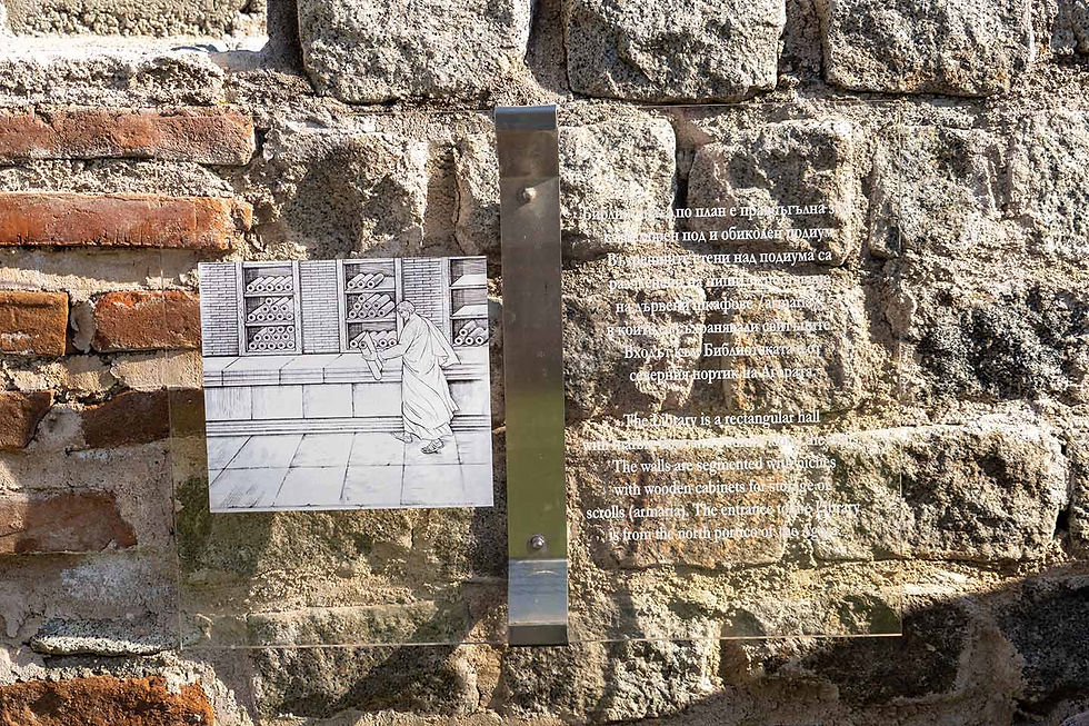 Ancient Forum and Odeon of Philippopolis – impressive archaeological complexes – cultural monuments in Plovdiv