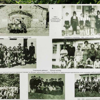 Old photos in the St. George church yard