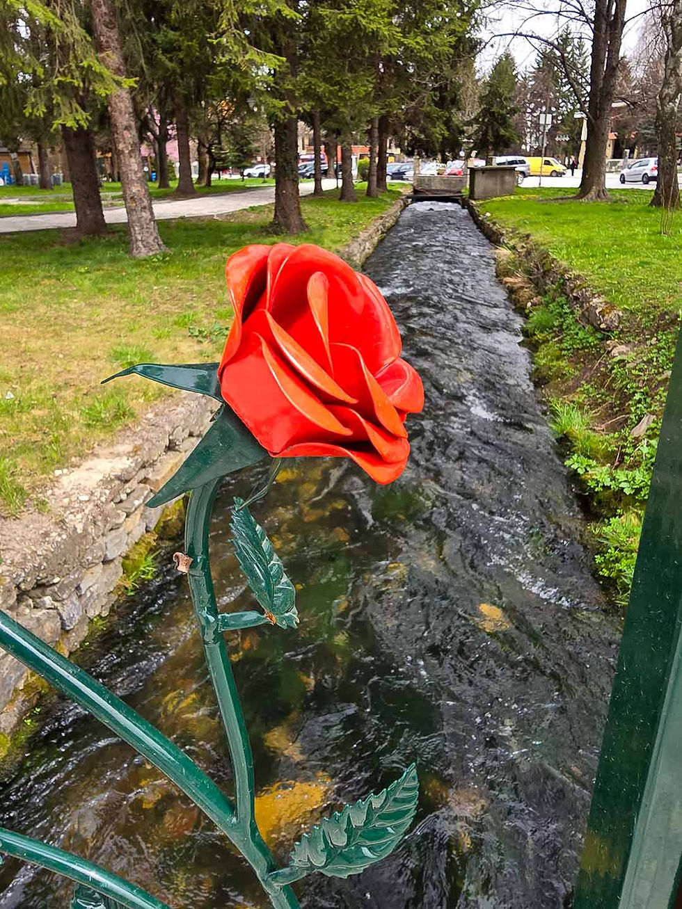 Element of the decoration of a bridge in Razlog