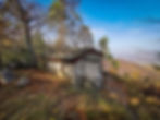 Saint Stephen's Chapel and Raven's Rock above Rozovski Vriz resort