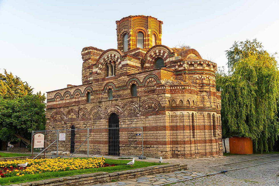 Church of Christ Pantokrator in the Ancient Town of Nessebar – an emblem of a lost world
