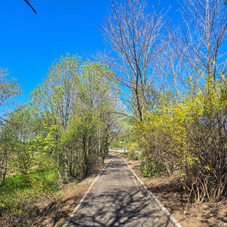 "Freedom Alley" trail connecting the town of Panagyurishte and the Oborishte Historical Site