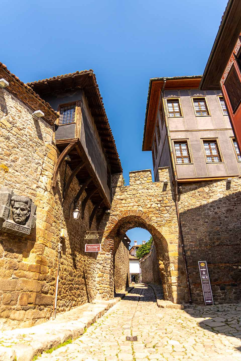 The imposing and silent Hissar Kapiya gate – the charismatic door to the heart of Plovdiv, guarding millennial stories, and its bright and recognizable symbol