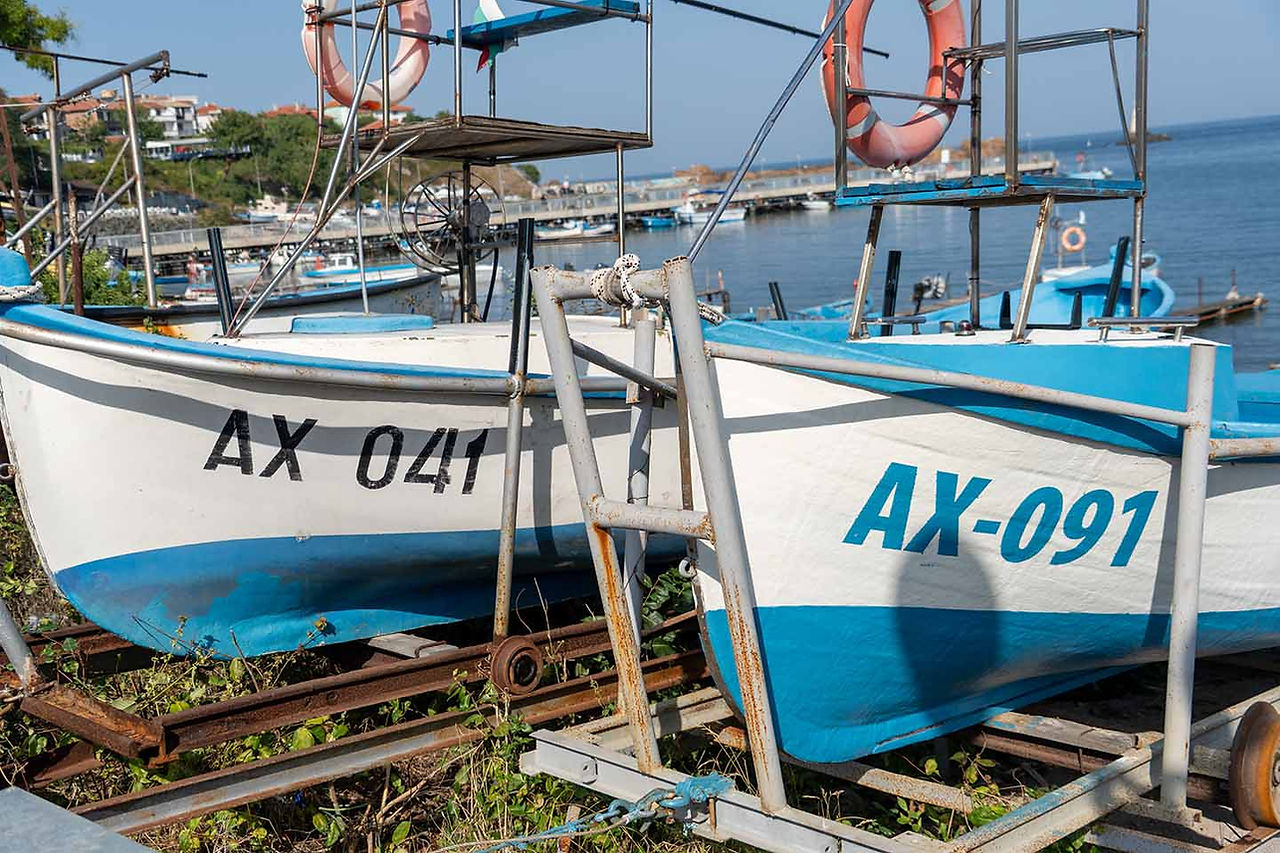 The port of Ahtopol