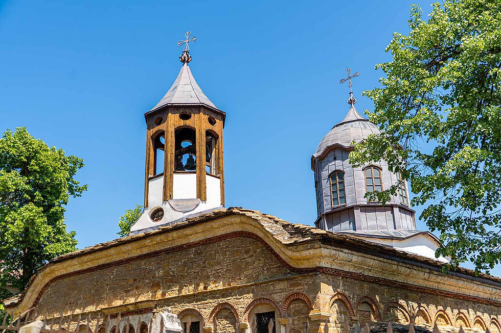 Church of St. Nicholas in the town of Dryanovo, built by master Kolyu Ficheto