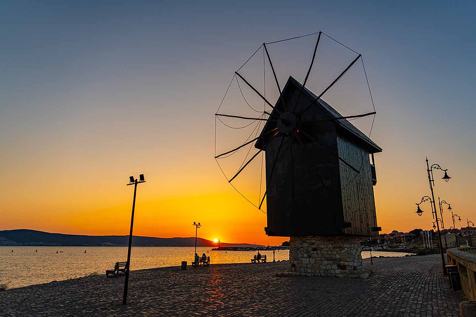 Sunrise in Nessebar
