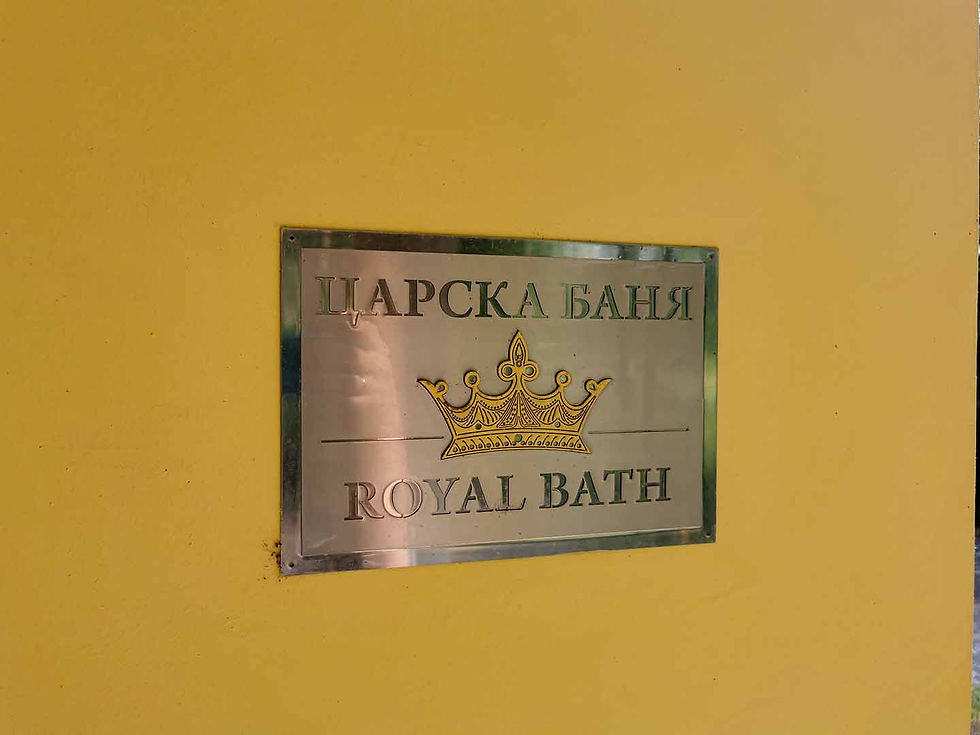 Царската баня в град Баня, Карловско