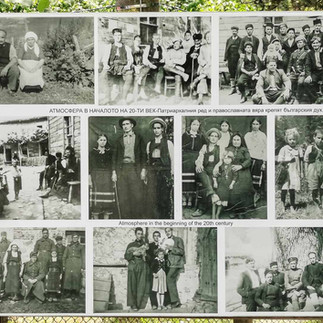 Old photos in the St. George church yard