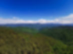 Panoramic view of the Rhodope ocean from the Red Rock