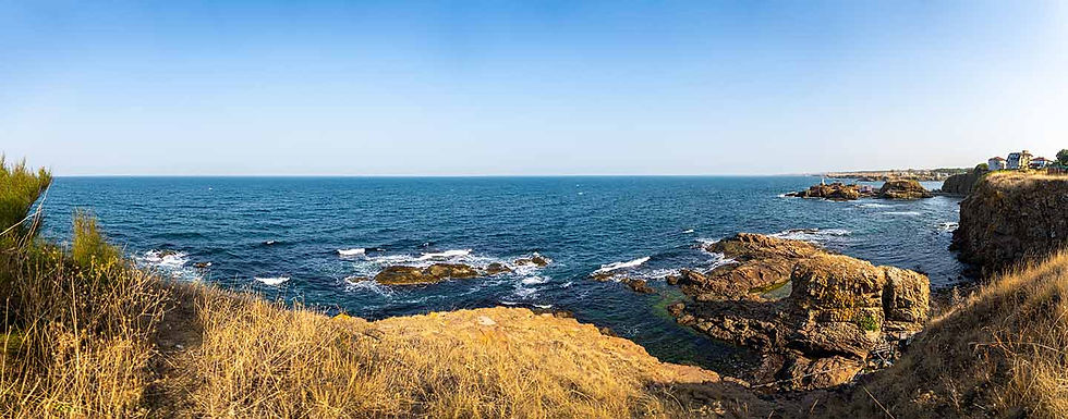 Panorama from the St. George Peninsula looking southeast