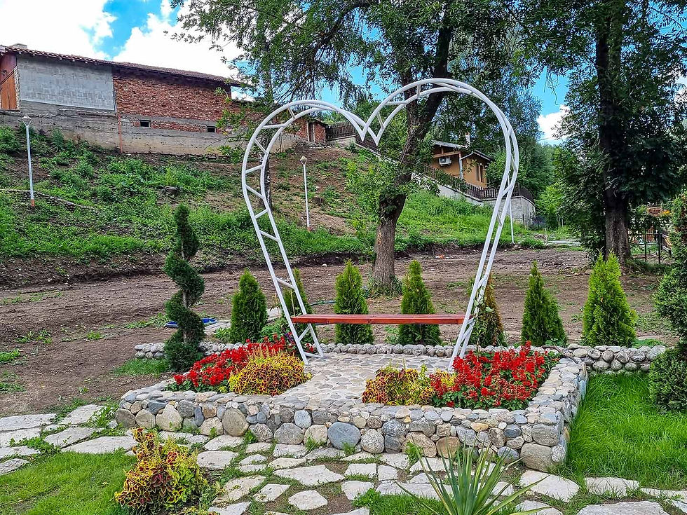 The fountain of love in Govedartsi village