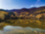 Beautiful autumn by the "Chorbanovo" dam