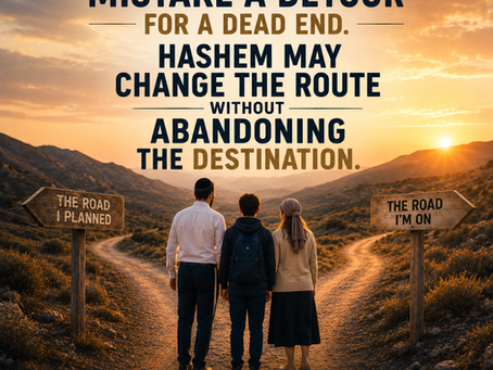 Parshat Shelach: When the Journey Changes