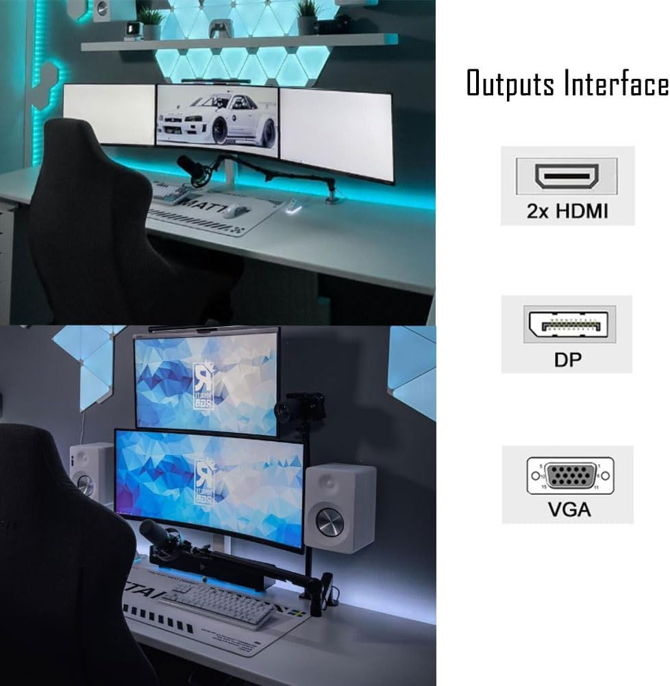 Thumbnail: GT 730 4GB Graphics Card, Dual HDMI, DisplayPort, VGA, DDR3 64-bit, Low Profile