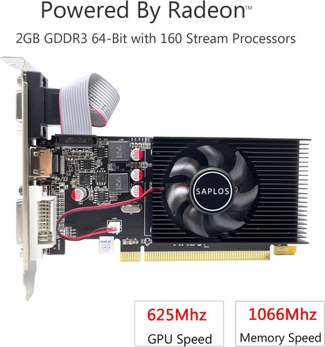 Low Profile Gpu Graphics Card MAXSUN AMD Radeon R5 220 1GB GPU