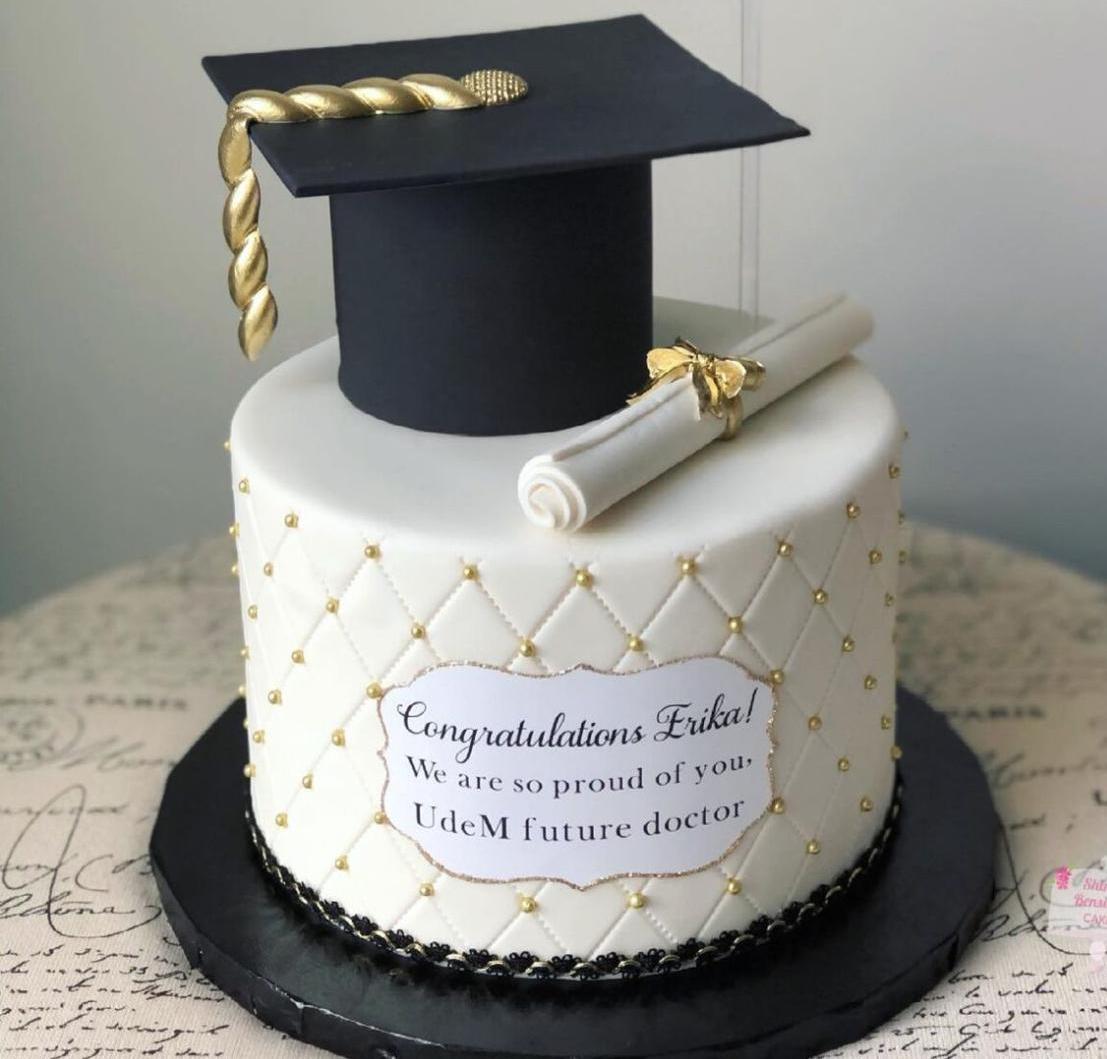 Bespoke single-tier cake with elegant white icing and delicate floral decorations in Solihull, West Midlands.