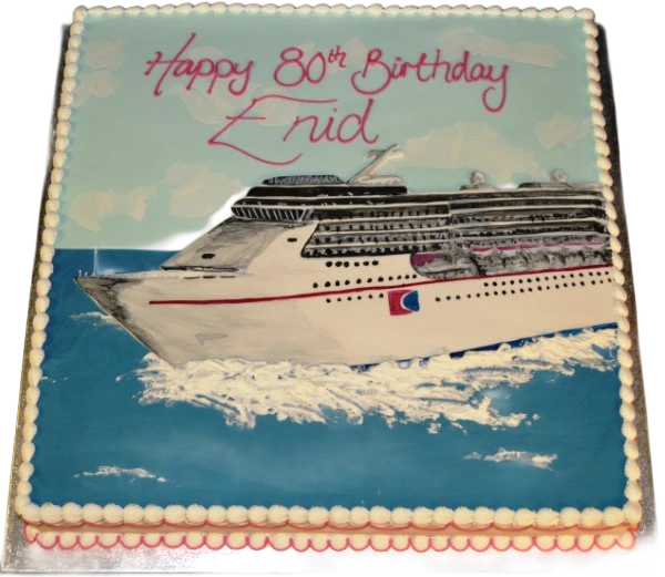 Bespoke single-tier cake with elegant white icing and delicate floral decorations in Solihull, West Midlands.