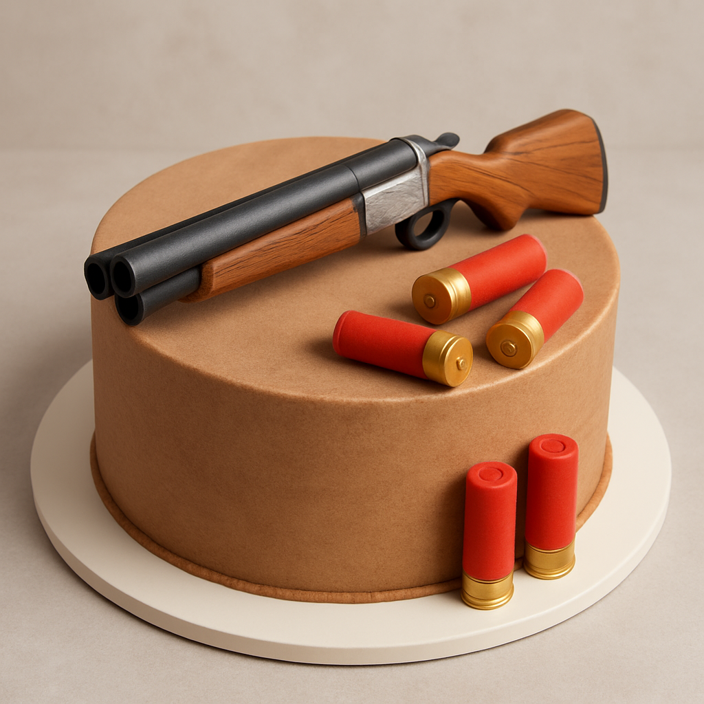 Bespoke celebration cake with intricate floral icing and elegant piping, crafted in Solihull, West Midlands.