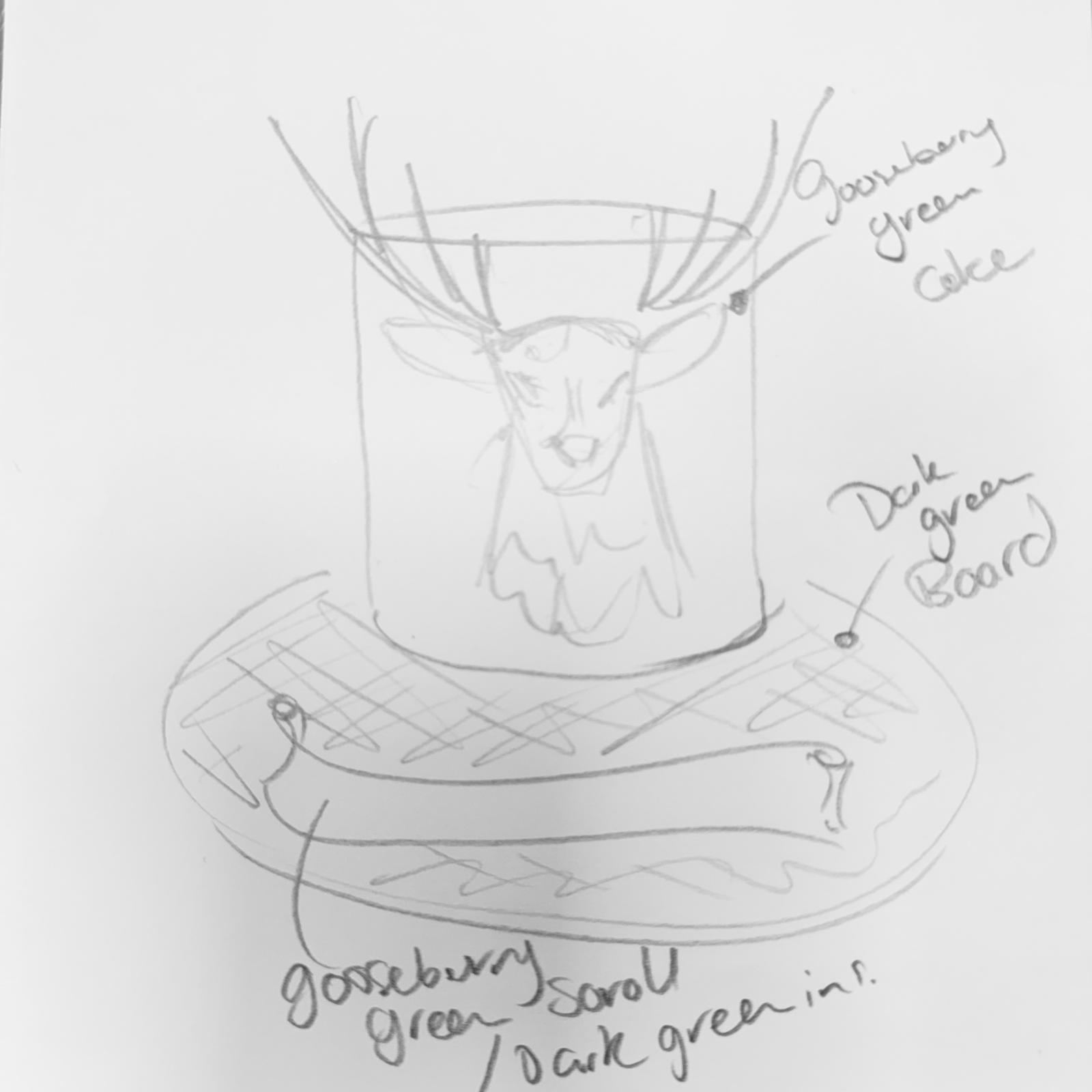 Bespoke celebration cake with intricate floral piping and gold accents in Solihull, West Midlands.