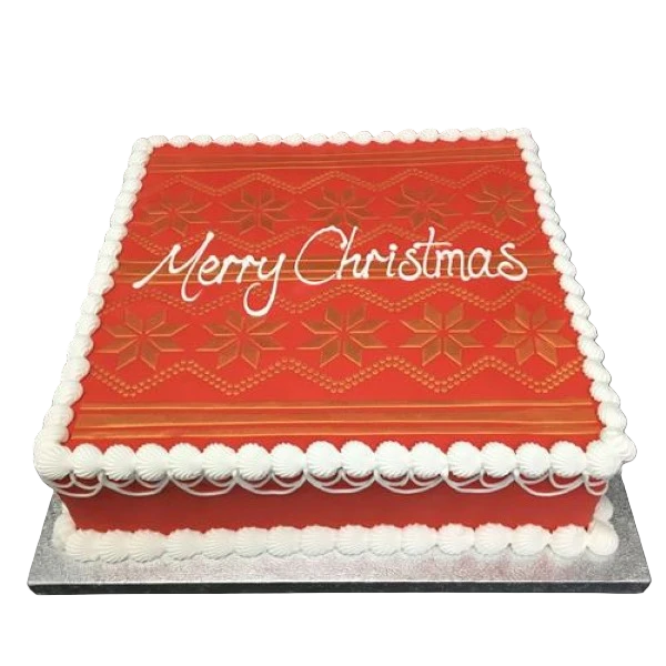 A festive Christmas Jumper themed cake with intricate decorations perfect for the holiday season.