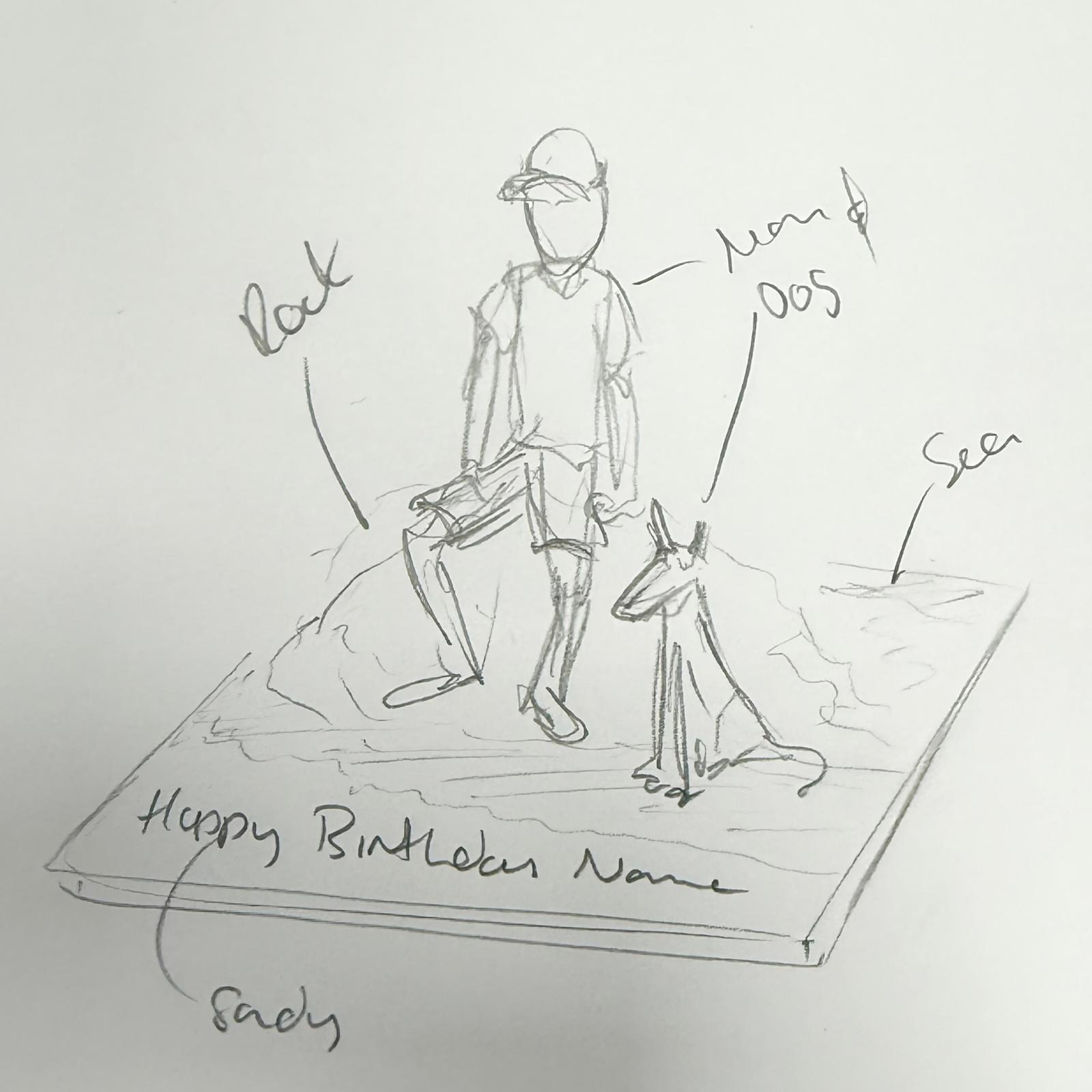 Bespoke cake with intricate floral icing and delicate piping, perfect for celebration in Solihull, West Midlands.