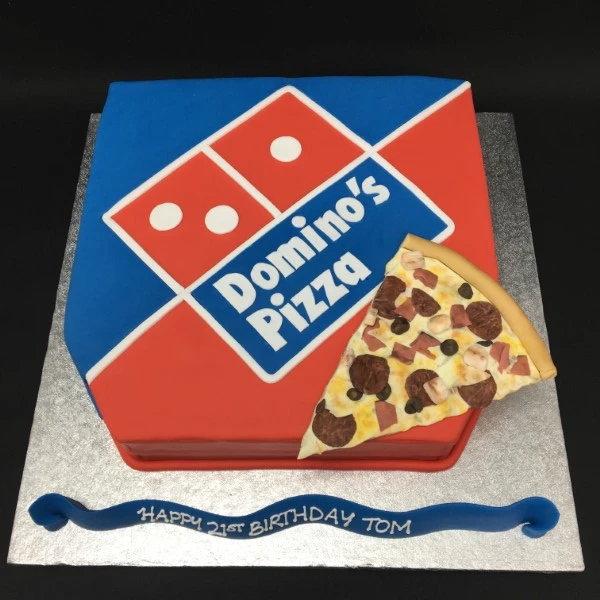 A delicious and fun pizza-shaped cake with colorful toppings, perfect for any pizza lover's special occasion.