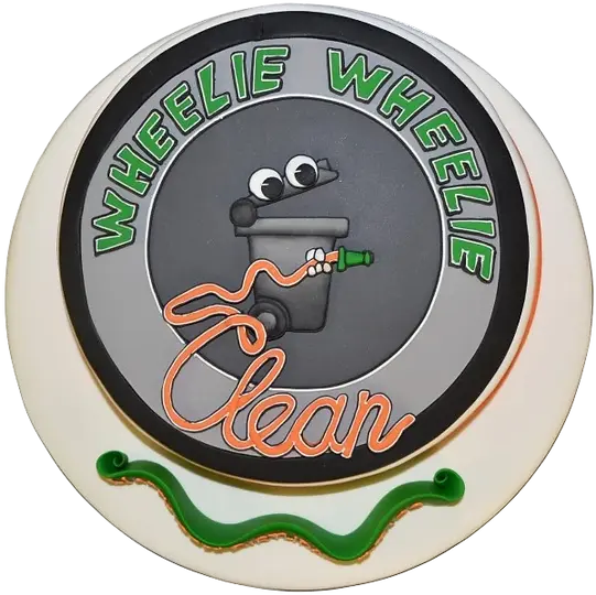 Bespoke cake shaped like a colorful bicycle wheel, perfect for celebration in Solihull, West Midlands.