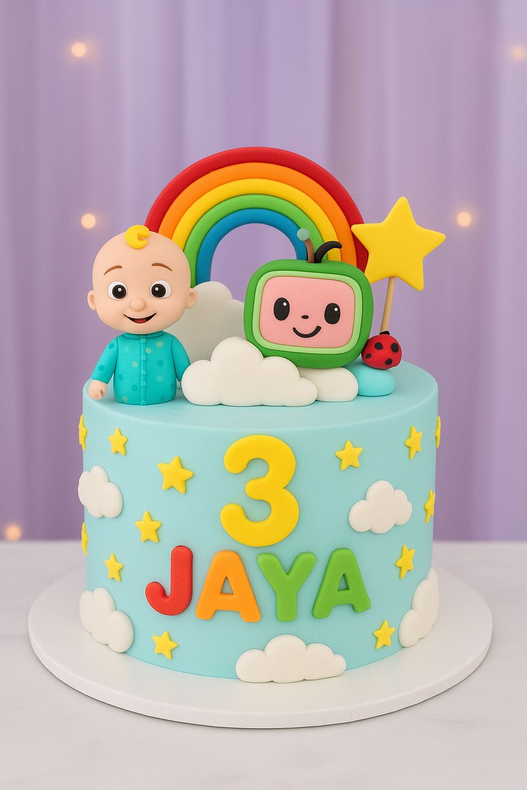 Bespoke celebration cake with intricate floral piping and gold accents, crafted in Solihull, West Midlands.