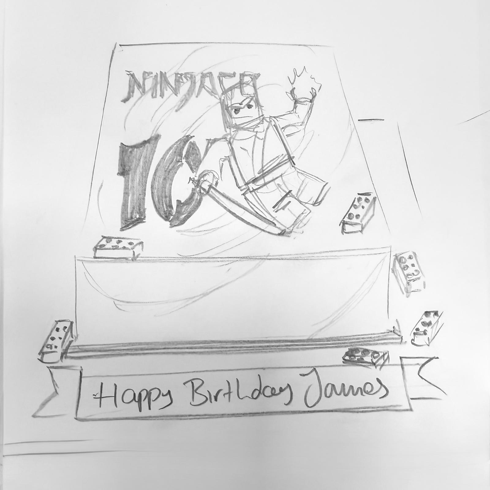 Bespoke cake with intricate floral icing and delicate piping, perfect for celebration in Solihull, West Midlands.