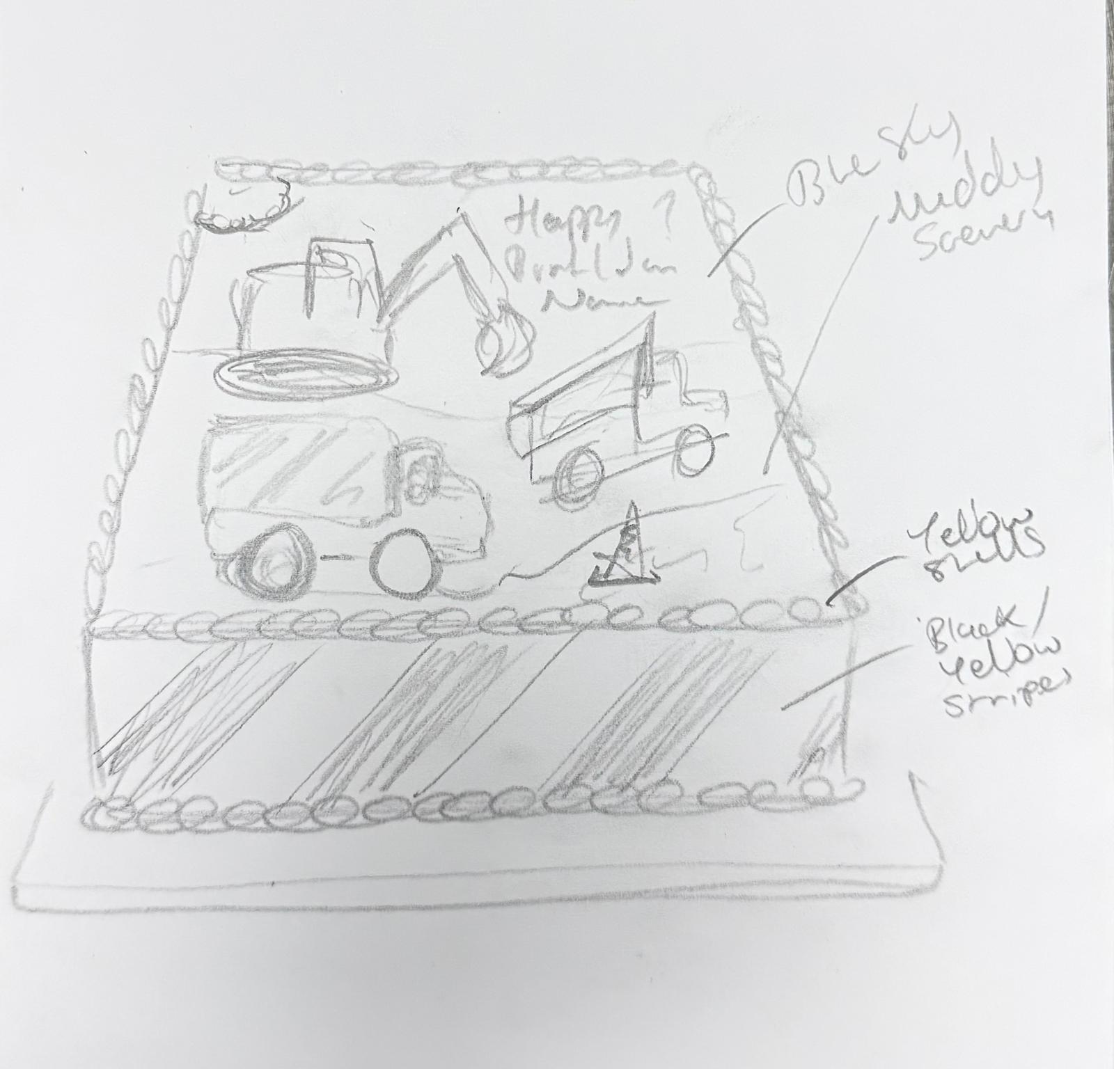 Bespoke celebration cake with intricate floral icing and gold accents in Solihull, West Midlands.