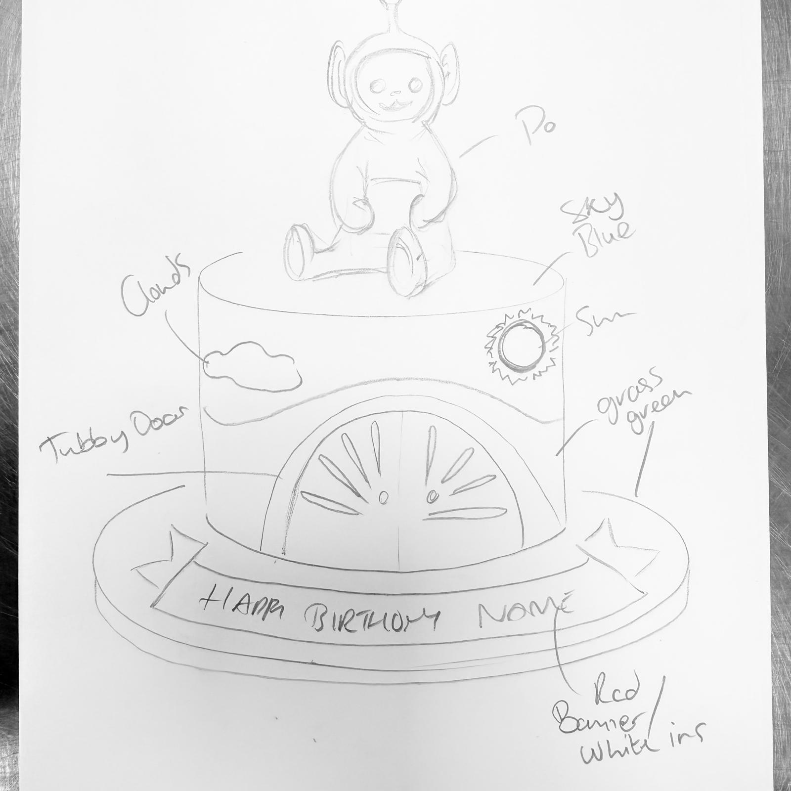 Bespoke celebration cake with intricate floral piping and gold accents, crafted in Solihull, West Midlands.