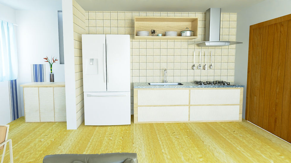 Blender - Vídeo ambiente interno