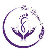 Logo de Sab’Harmonie, praticienne en réflexologie plantaire et massages bien-être à Saint-Jean-d’Assé