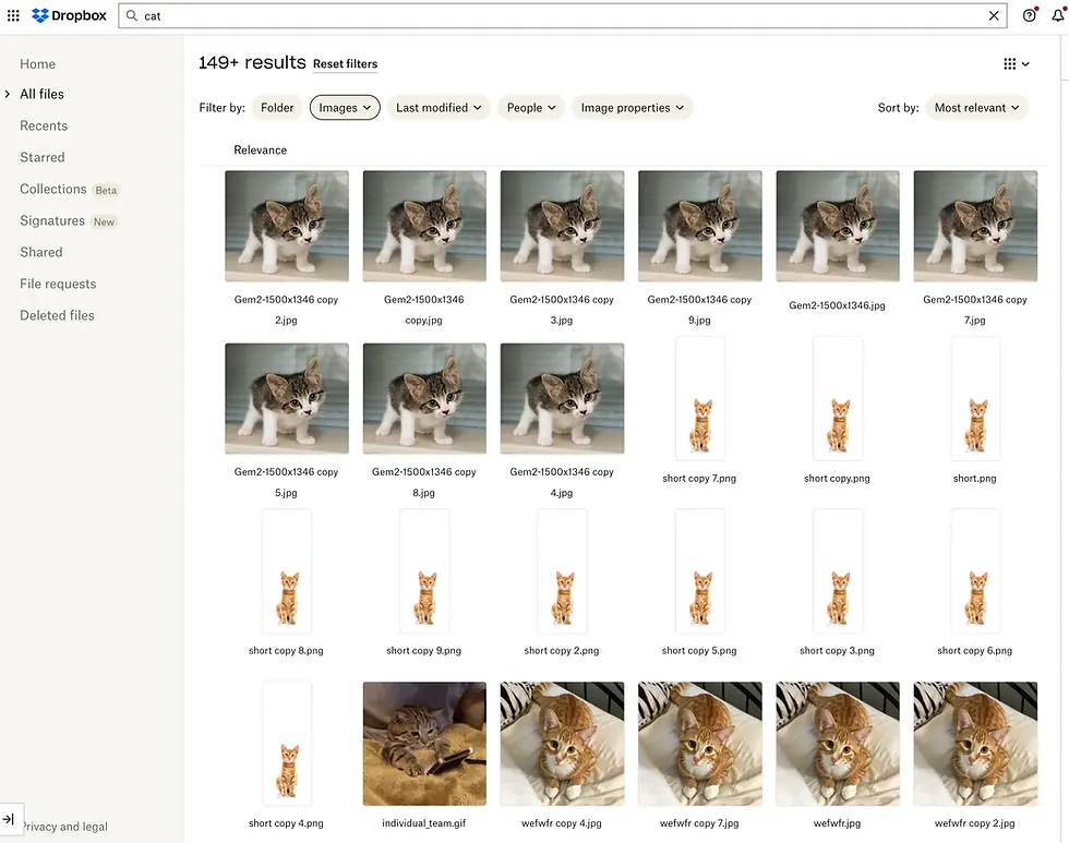 You don’t remember the filename. You just remember what’s in the picture.