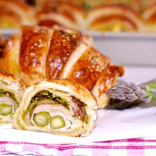 Blätterteig-Spargel-Röllchen ♡ großer Ofenzauberer "James" Pampered Chef®️