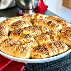 Sommerrollen fruchtig scharf ♡ großer runder Stein "White Lady" Pampered Chef®️ 