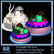 SS Catepillar Cake Tier