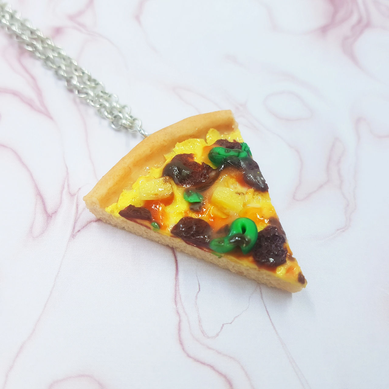 Pizza Necklace