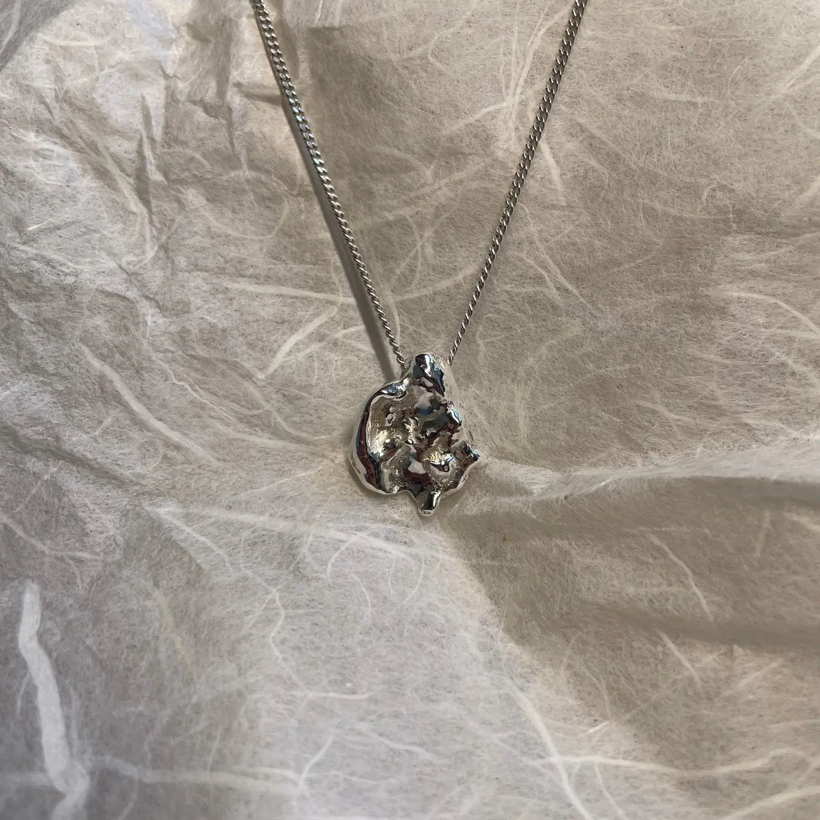 Ketting "Kyma" zilver/Wejo Jewelry