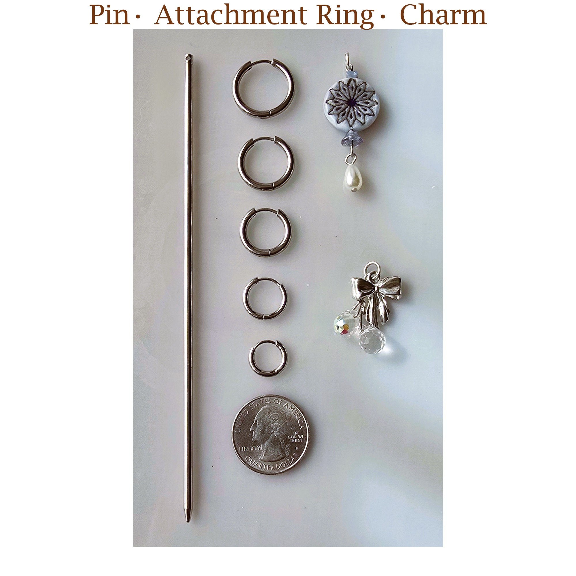 Silver Attachment Ring