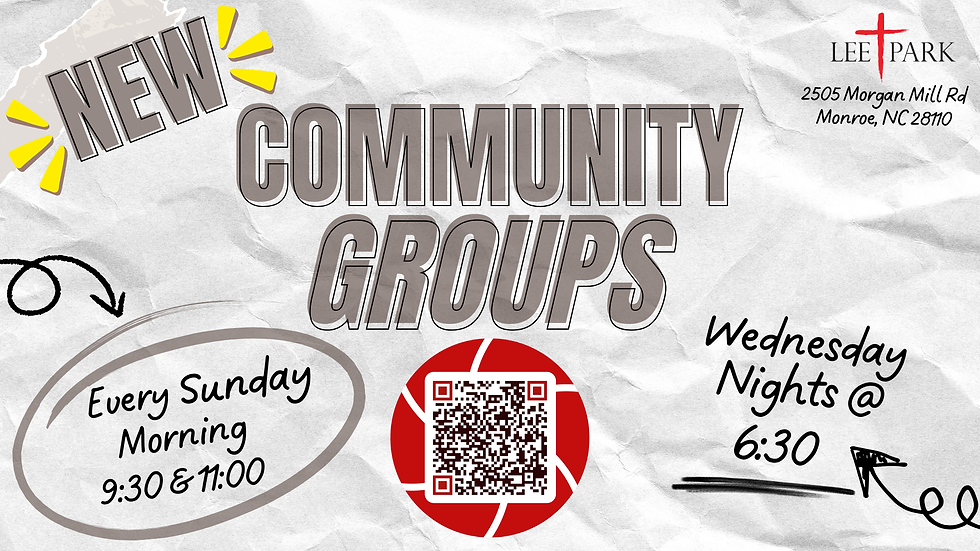 New Community Groups